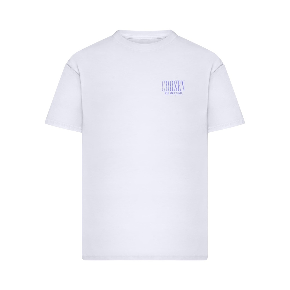 Mister Tee - Chosen To Defend Oversize Tshirt Homme - Blanc